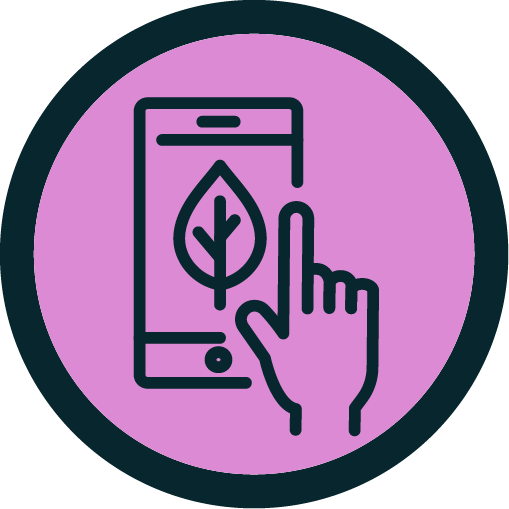 Icon representing premium features and support